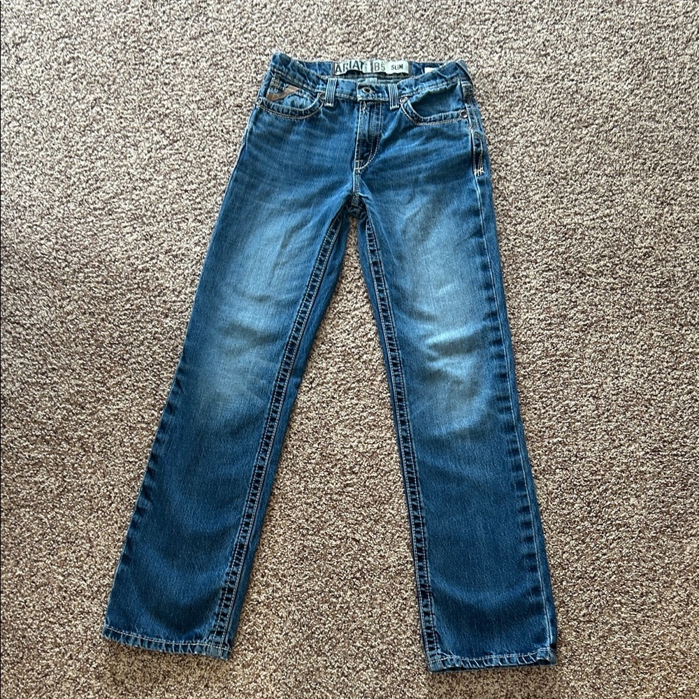 Ariat Boy’s B5 Slim Blue Jeans